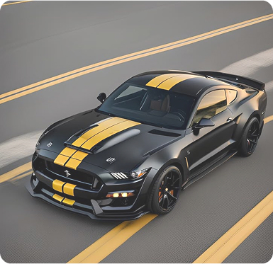 Электромобиль в движении